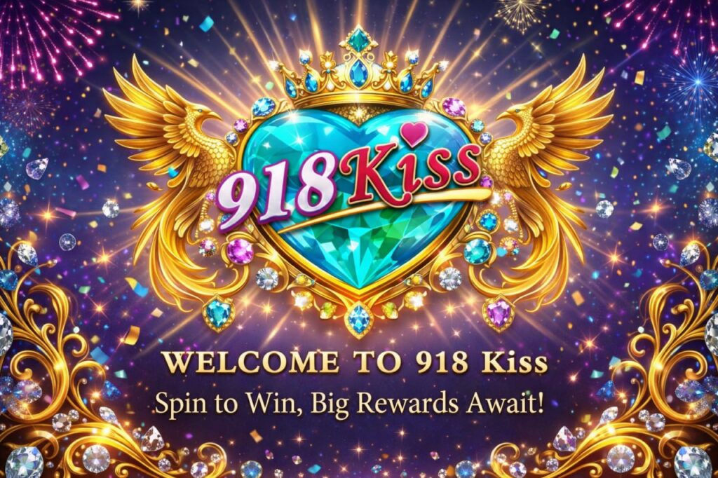 Welcome to 918Kiss banner - spin to win big rewards